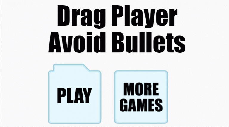 Drag Play Avoid Bullets C3 Game Template
